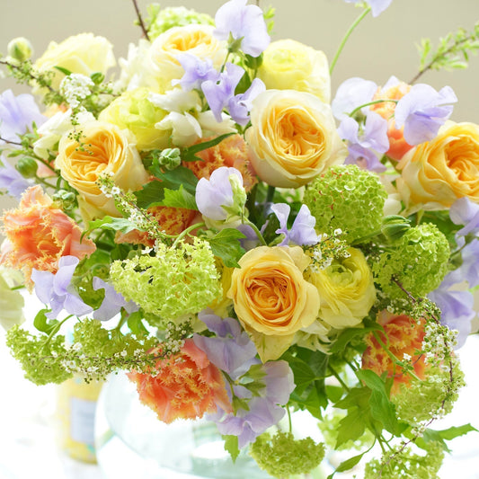 Easter Blessing with Flowers