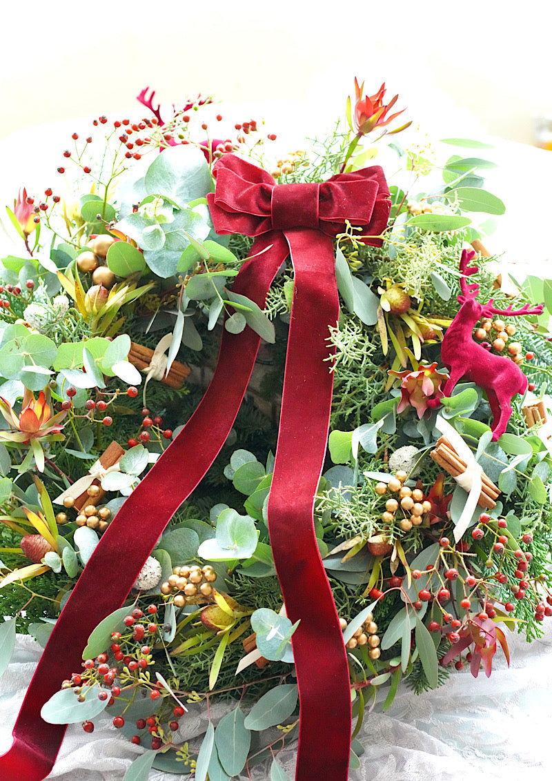 A Season of Evergreens — Christmas Wreaths & Festive Floral Orders by LA ROSE BLANCHE