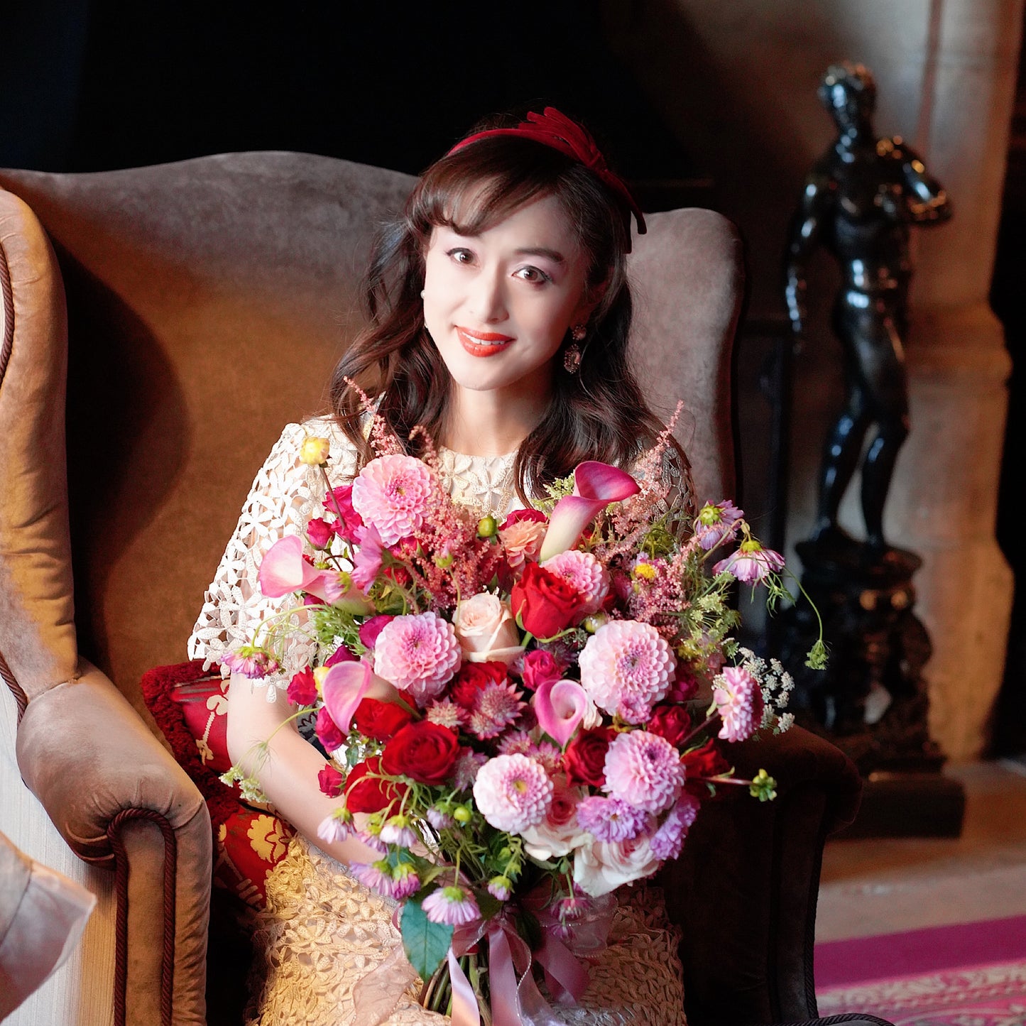 LA ROSE BLANCHE - Autumn Bouquet Workshop